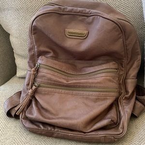 Stone Mountain Large Dome leather Backpack